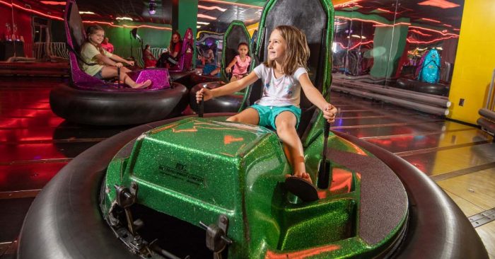 funplex bumper cars